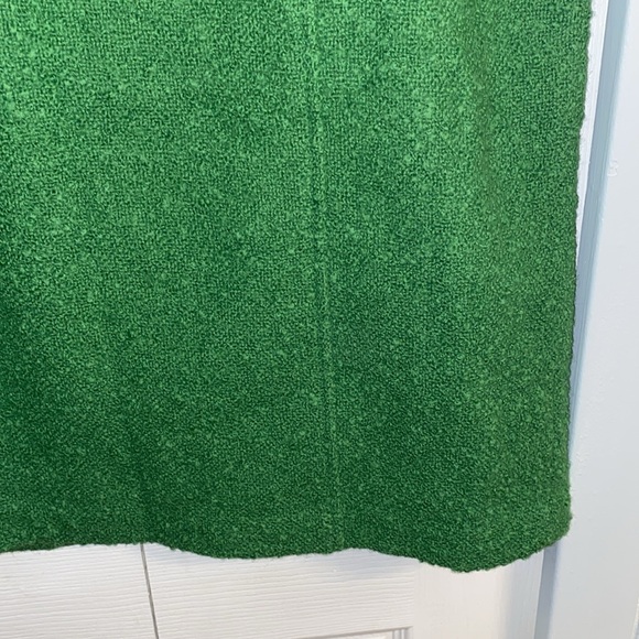 Lafayette 148 NY Green Wool Suit Skirt Set - Picture 11 of 14